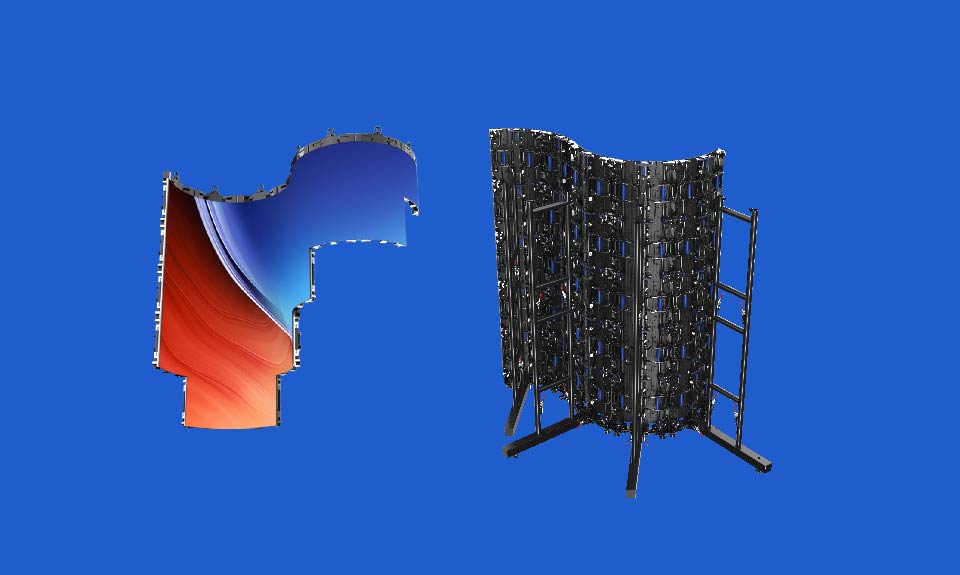 E-Swan Series Ultimate Flexible Indoor Curved Rental LED Display