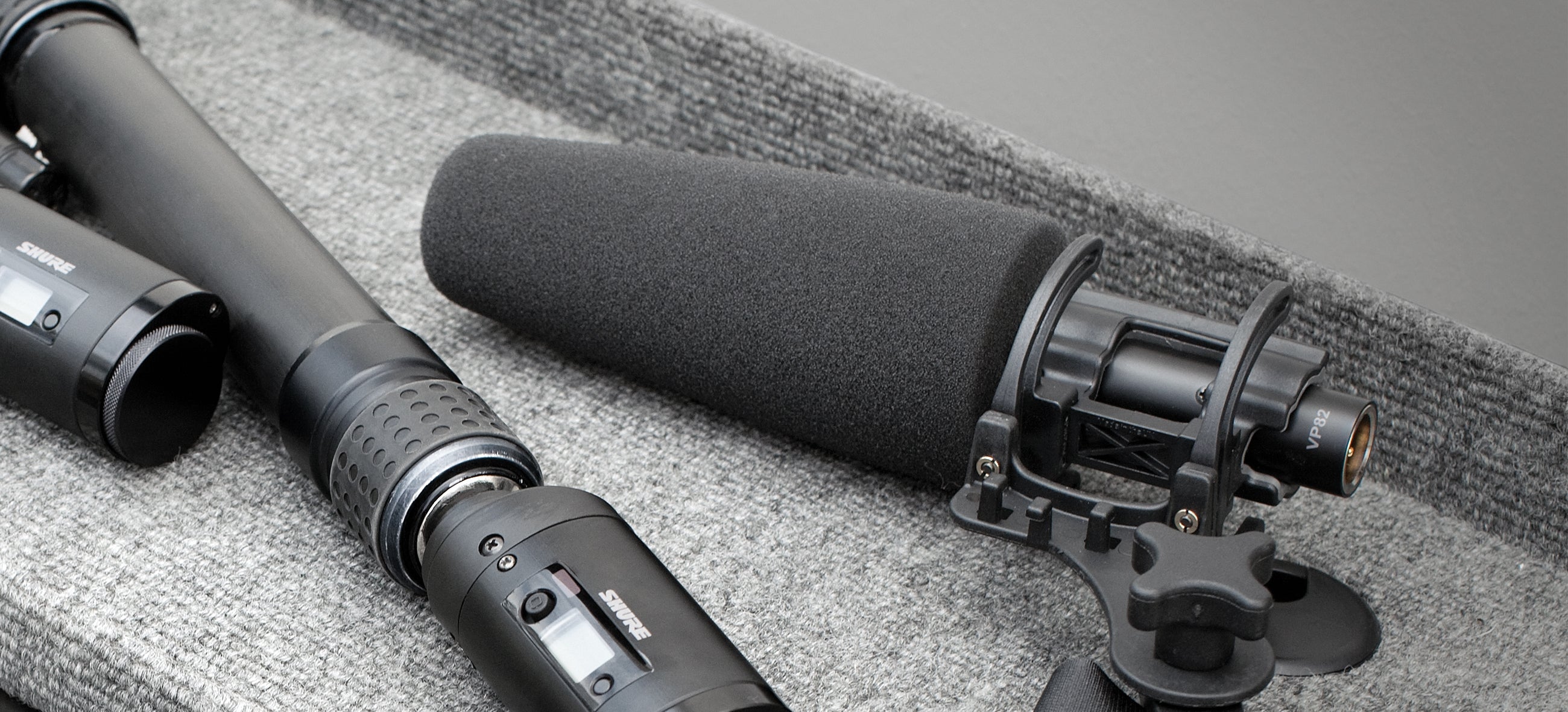 Shure VP82 Short Shotgun Condenser Microphone for Professional Audio & Video Production