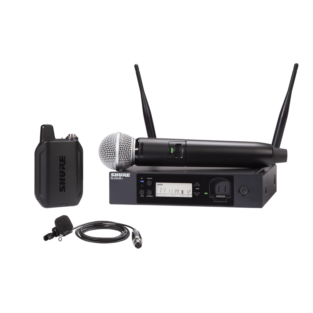 Shure GLX-D+ Dual Band Digital Wireless System for Musicians and Presenters