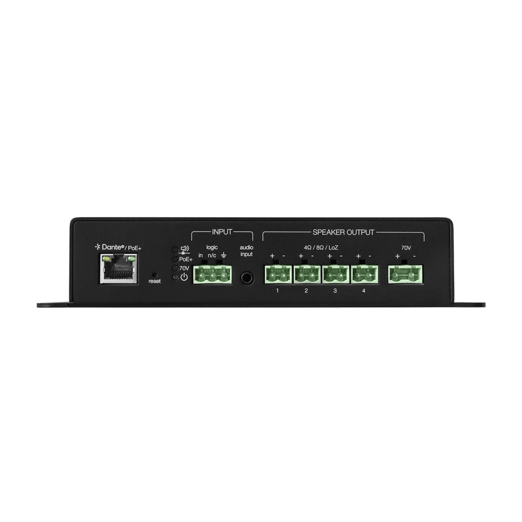 Shure MXN-AMP PoE+ Multichannel Amplifier for Conference Room Audio