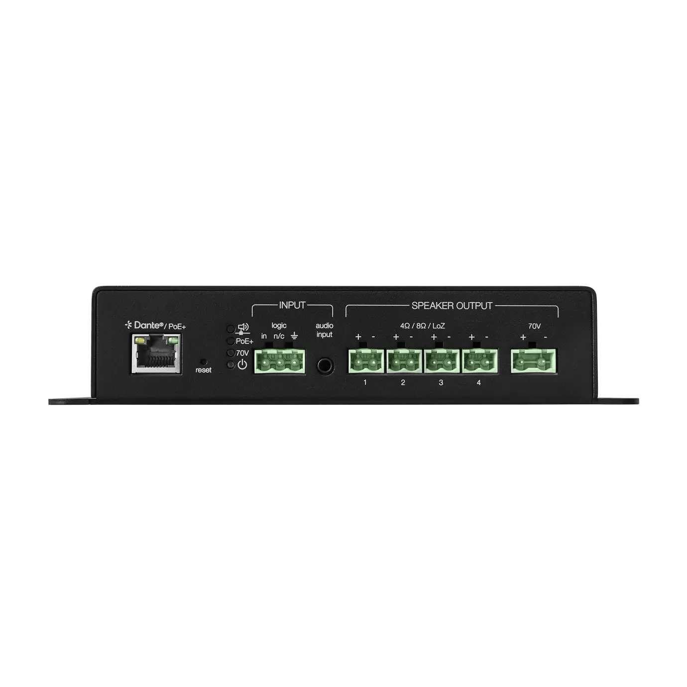 Shure MXN-AMP PoE+ Multichannel Amplifier for Conference Room Audio