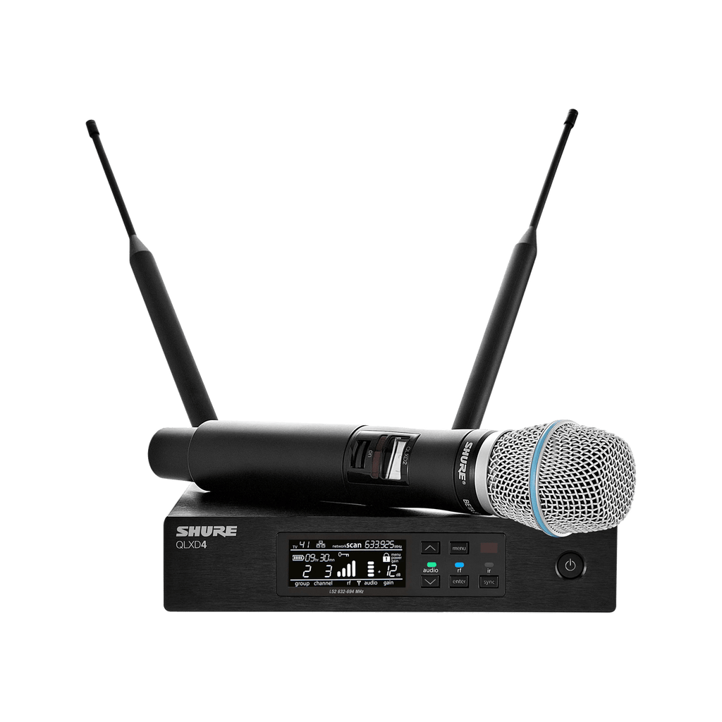 Shure QLX-D Digital Wireless System: Robust RF, Streamlined Setup, iOS Control
