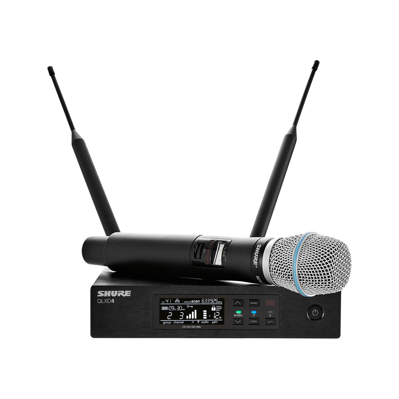 Shure QLX-D Digital Wireless System: Robust RF, Streamlined Setup, iOS Control