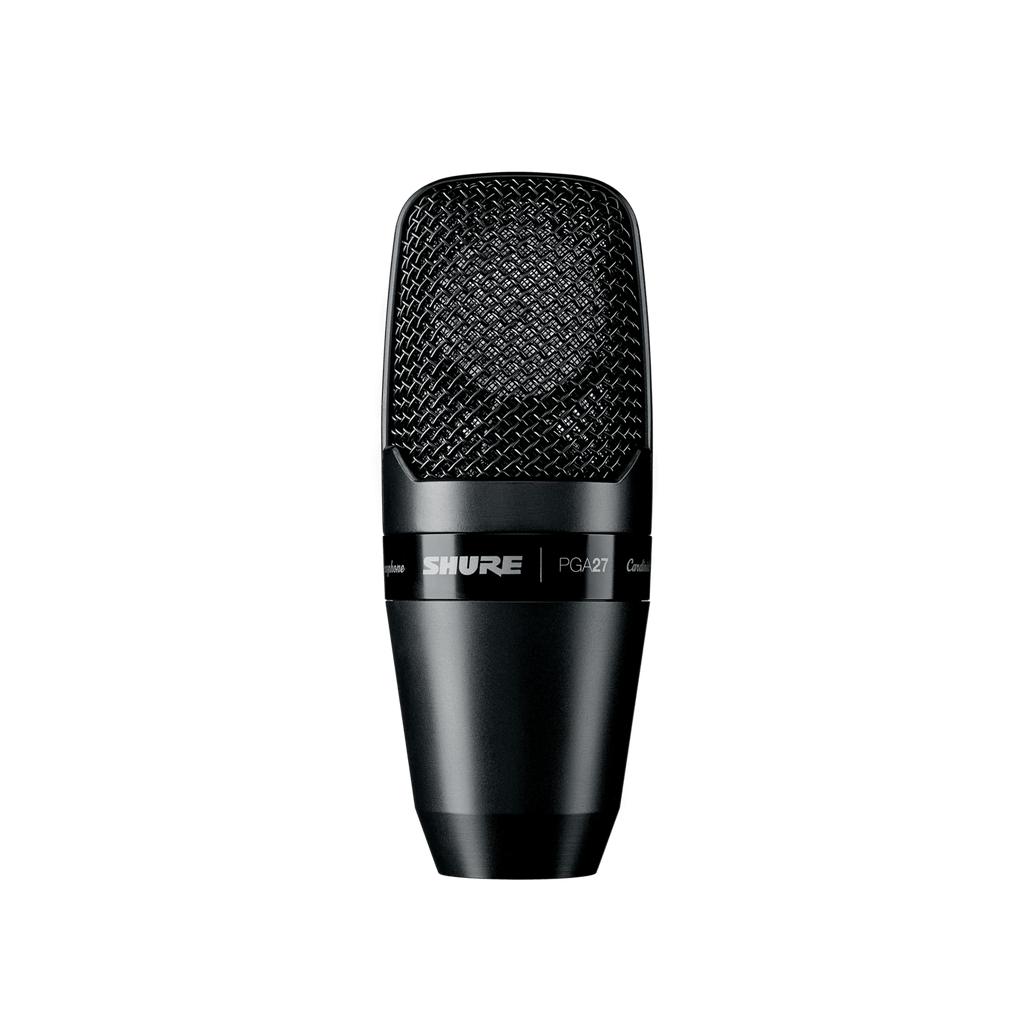 Shure PGA27 Large Diaphragm Cardioid Condenser Microphone with High-Pass Filter