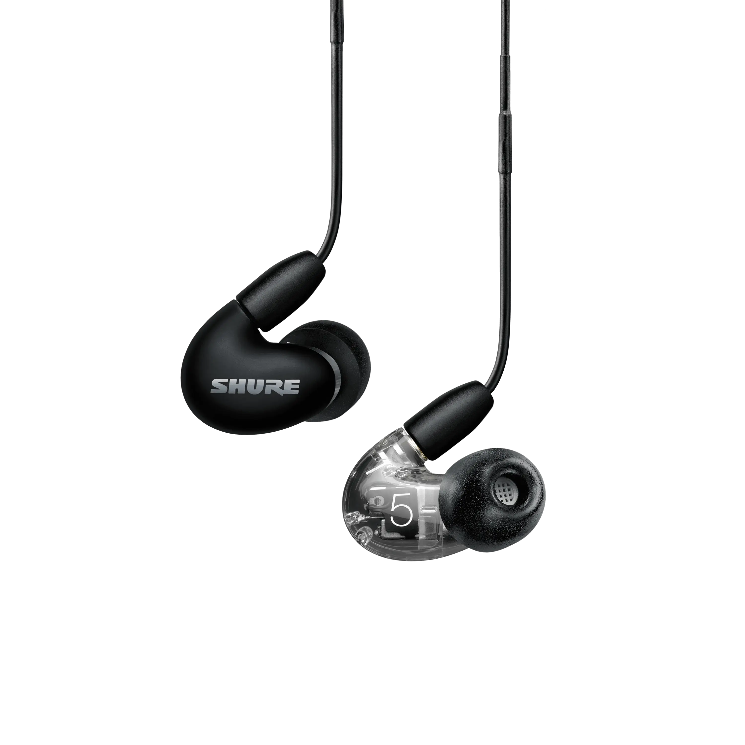 Shure AONIC 4 Sound Isolating Hybrid Driver Wired Earphones - Detailed Audio