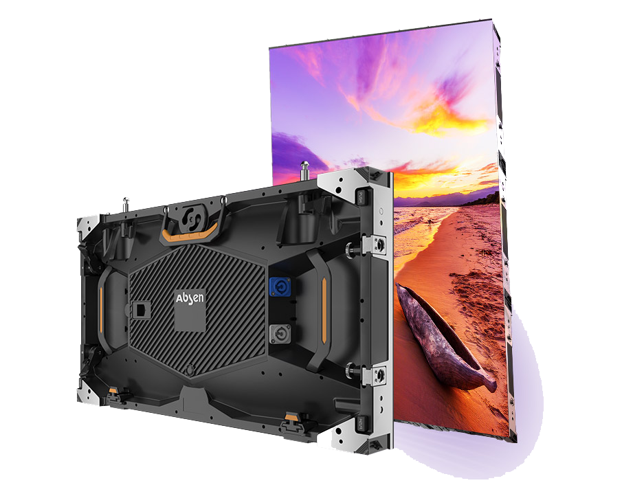 Absen AX Pro Series 16:9 MiniLED Rental Display 4K HDR, Energy-Efficient