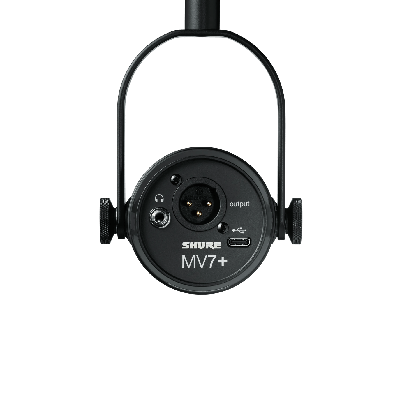 Shure MV7+ Hybrid USB/XLR Podcast Microphone with Enhanced Auto Level Mode