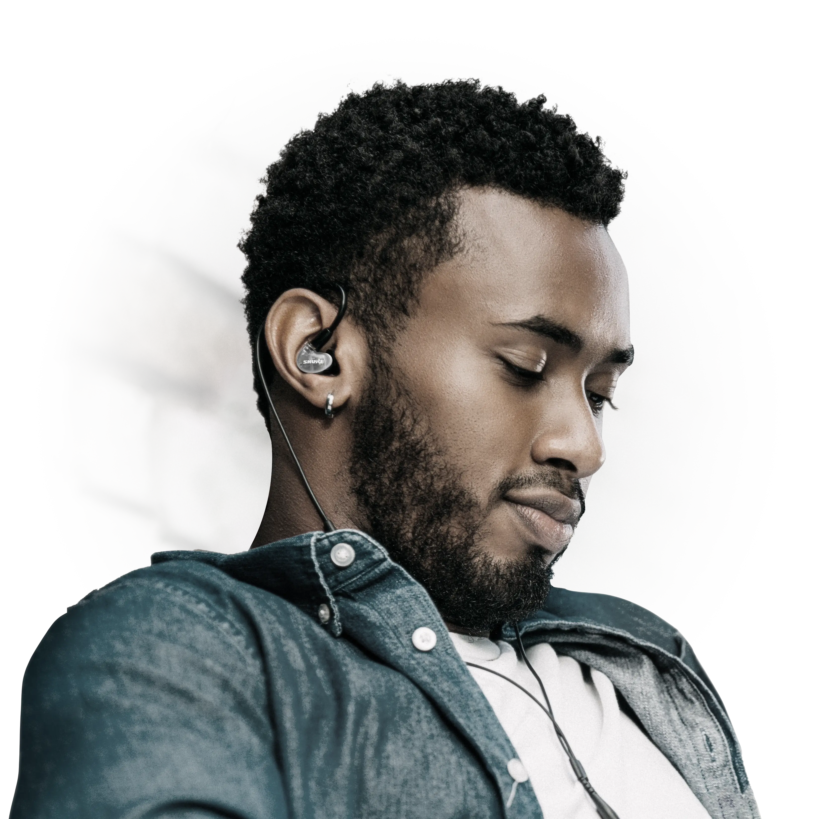 Shure AONIC 4 Sound Isolating Hybrid Driver Wired Earphones - Detailed Audio
