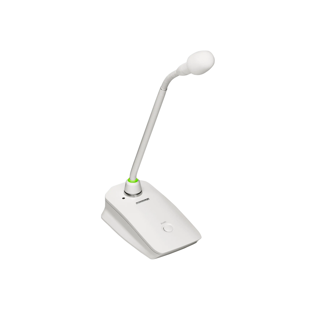 Shure Microflex MX410 10-Inch Modular Gooseneck Microphone with Bi-Color LED