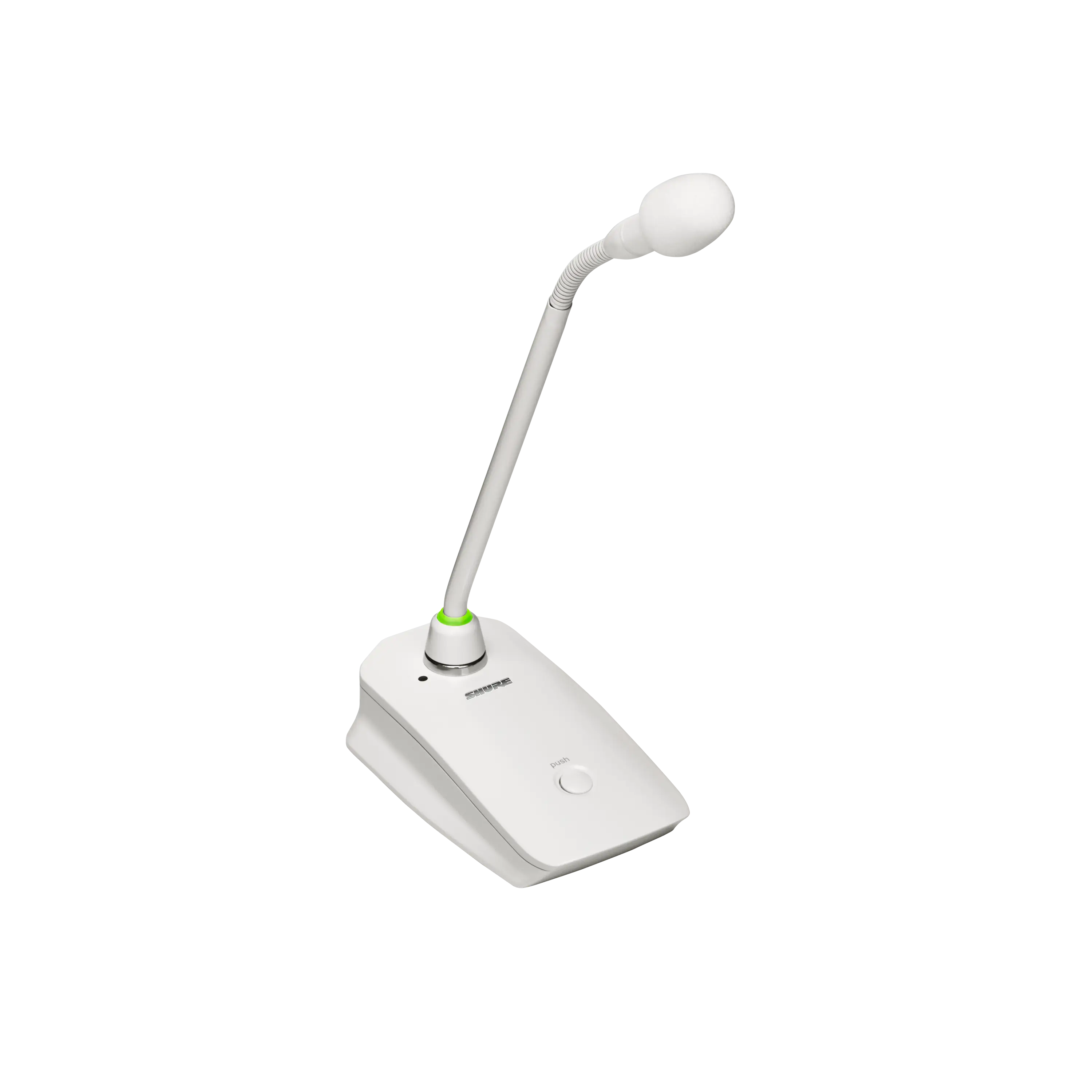 Shure Microflex MX410 10-Inch Modular Gooseneck Microphone with Bi-Color LED