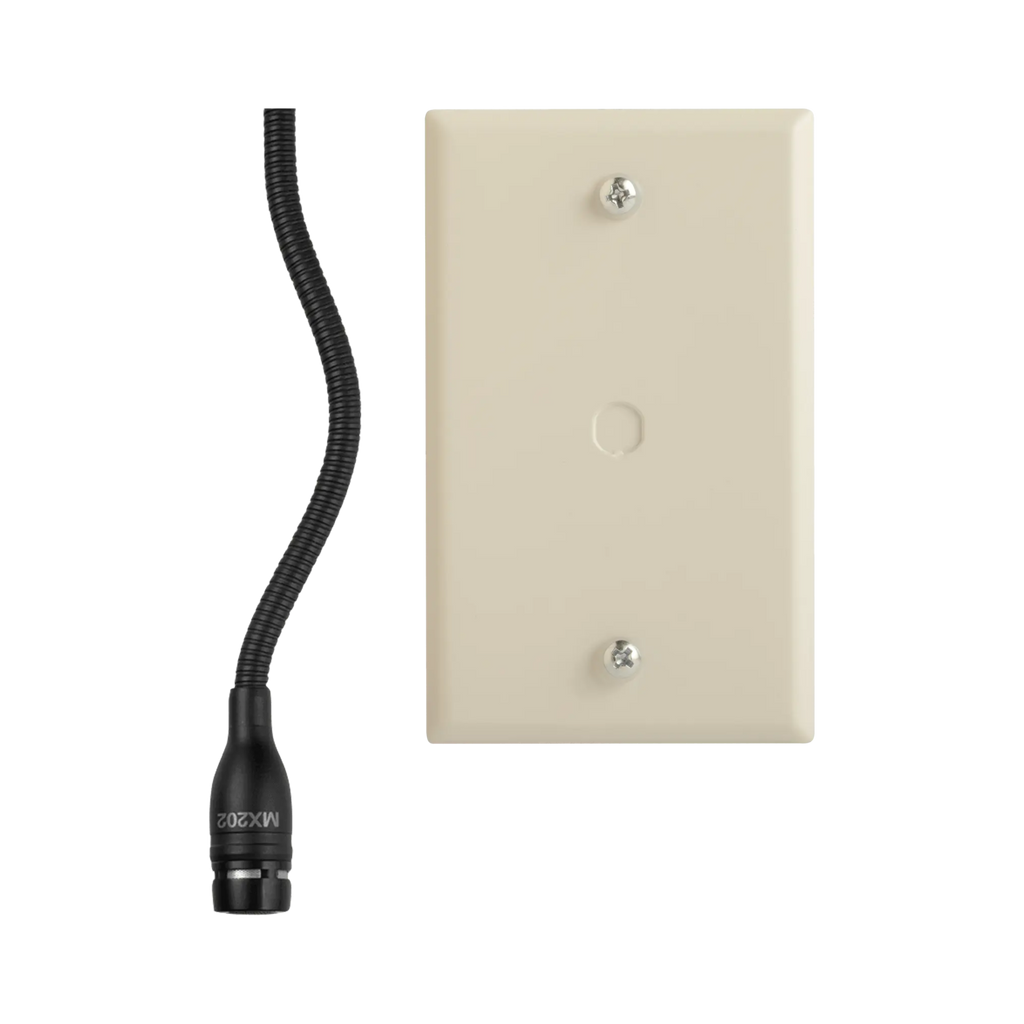 Shure MX202 Microflex Overhead Condenser Microphone: Clear, Accurate Audio, Interchangeable Cartridges