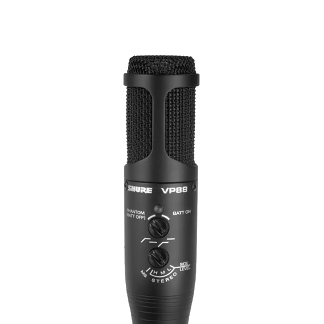 Shure VP82 Short Shotgun Condenser Microphone for Professional Audio & Video Production