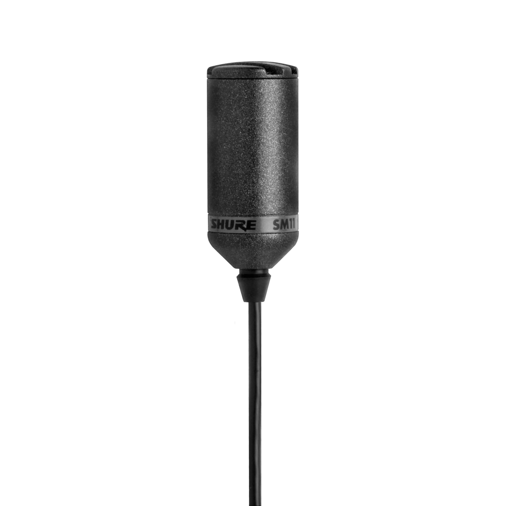 Shure SM11 Omnidirectional Dynamic Lavalier Microphone for Professional Audio