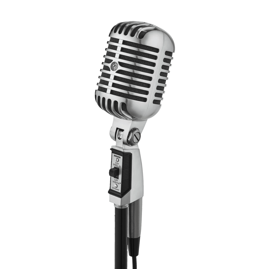 Shure 55SH Series II Iconic Unidyne Dynamic Vocal Microphone for Live Performance