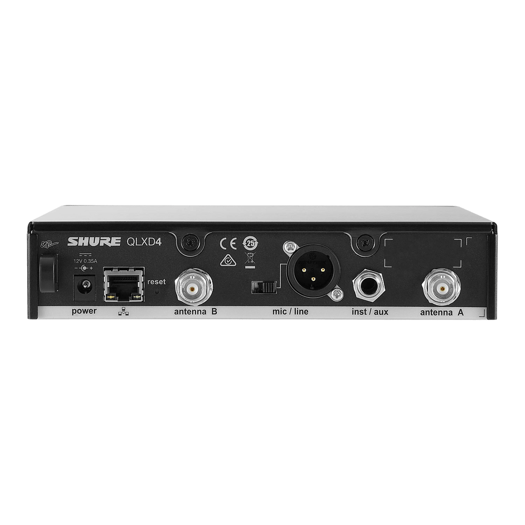 Shure QLX-D Digital Wireless System: Robust RF, Streamlined Setup, iOS Control