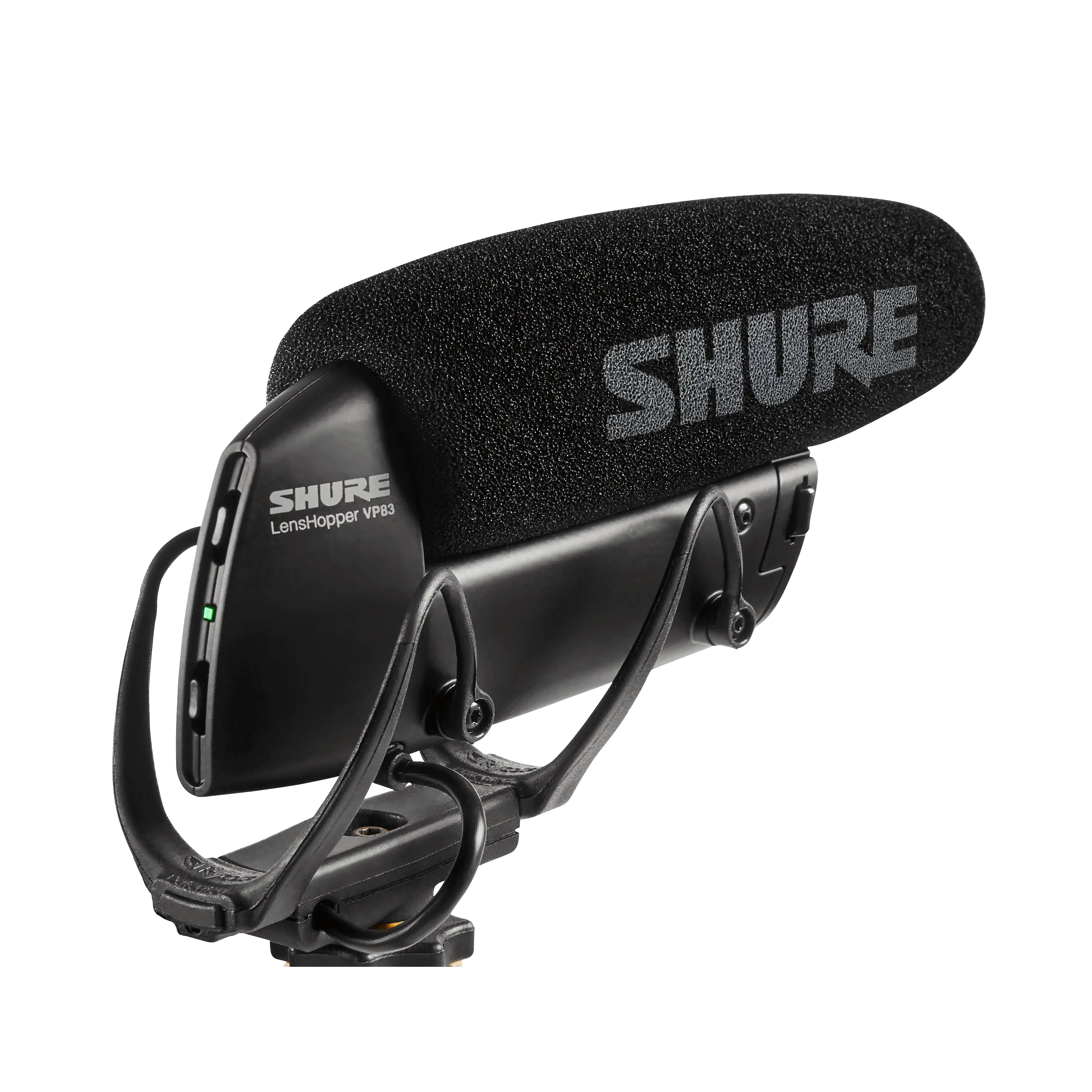 Shure VP83F Lenshopper Camera Mount Shotgun Microphone with Digital Flash Recording