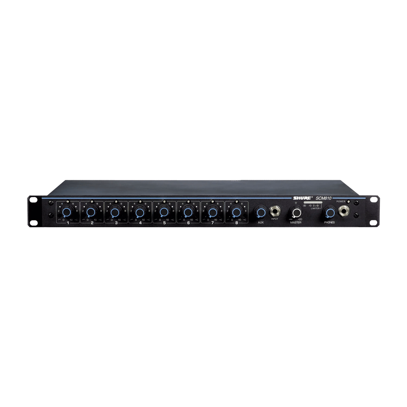 Shure SCM810 Professional 8-Channel Automatic Microphone Mixer with Advanced IntelliMix Technology