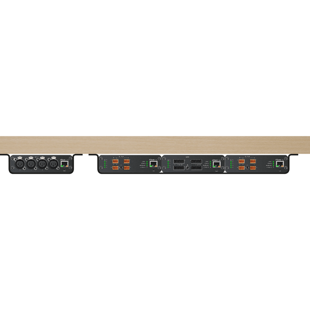 Shure ANI4IN 4-Channel Dante Audio Network Interface for Analog Microphones