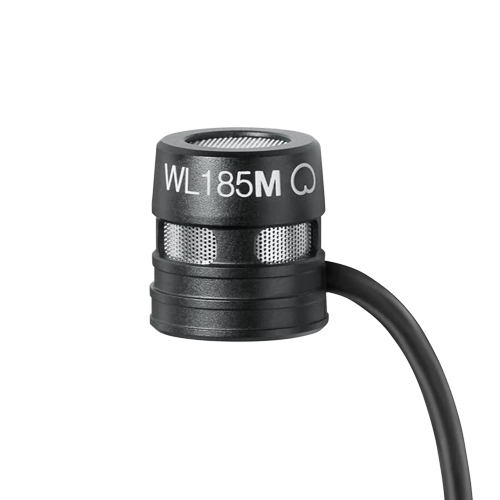 Shure WL185M Professional Low-Profile Cardioid Lavalier Microphone for Wireless Systems