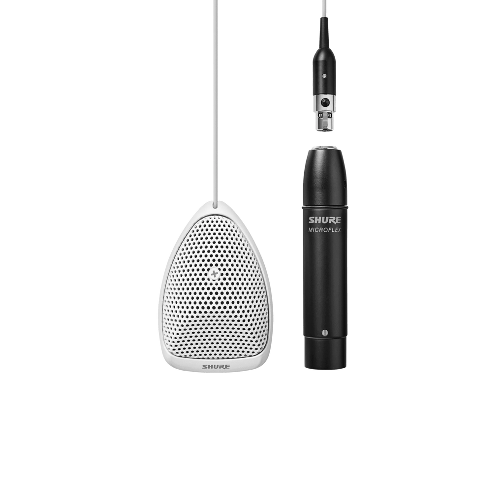 Shure MX391 Microflex Low-Profile Condenser Boundary Microphone with Interchangeable Cartridge