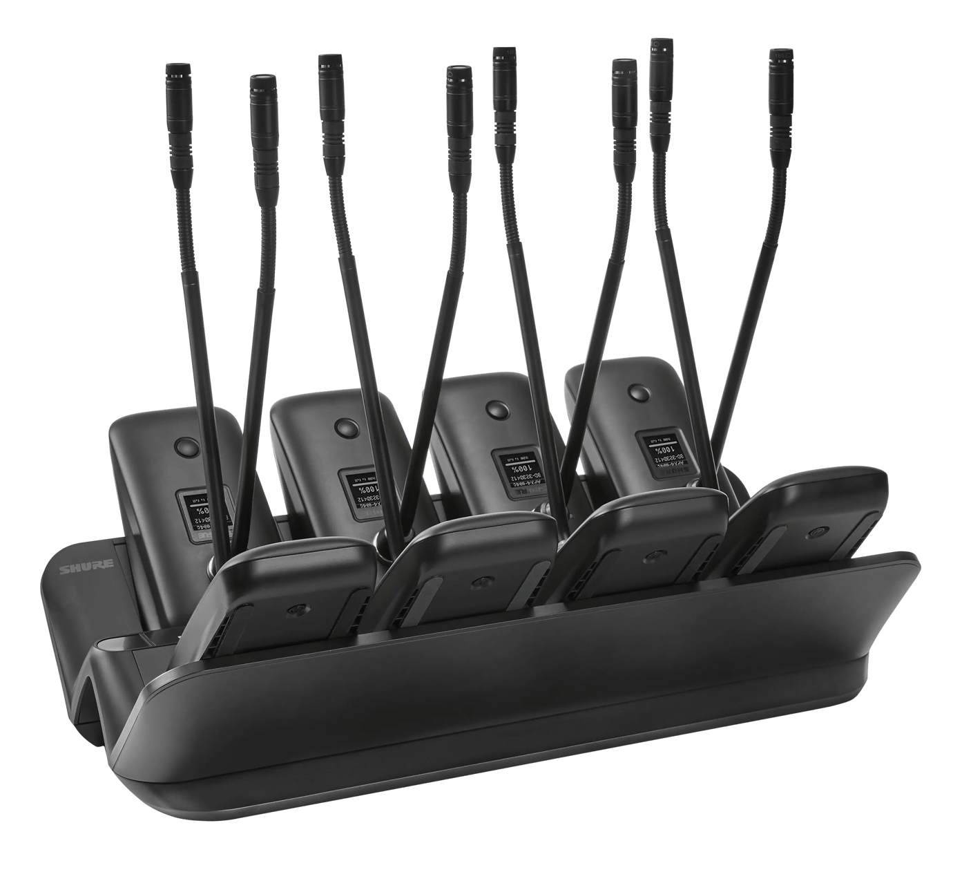 Shure Microflex Wireless neXt 4/8 Channel Hybrid Conferencing Microphone System