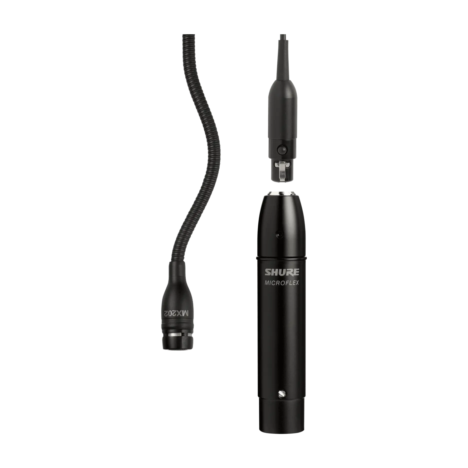 Shure MX202 Microflex Overhead Condenser Microphone: Clear, Accurate Audio, Interchangeable Cartridges