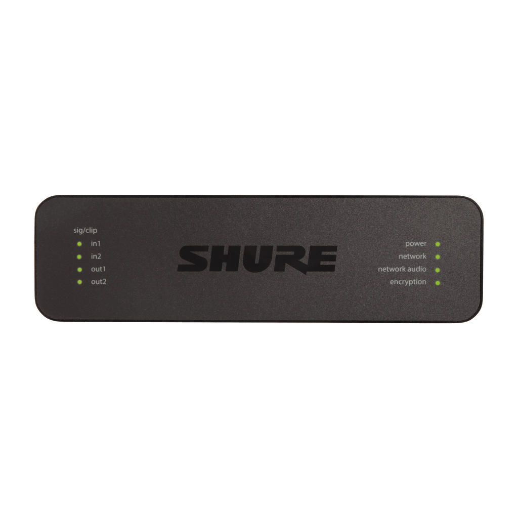 Shure ANI22 Dante Audio Network Interface for Line/Mic Signals