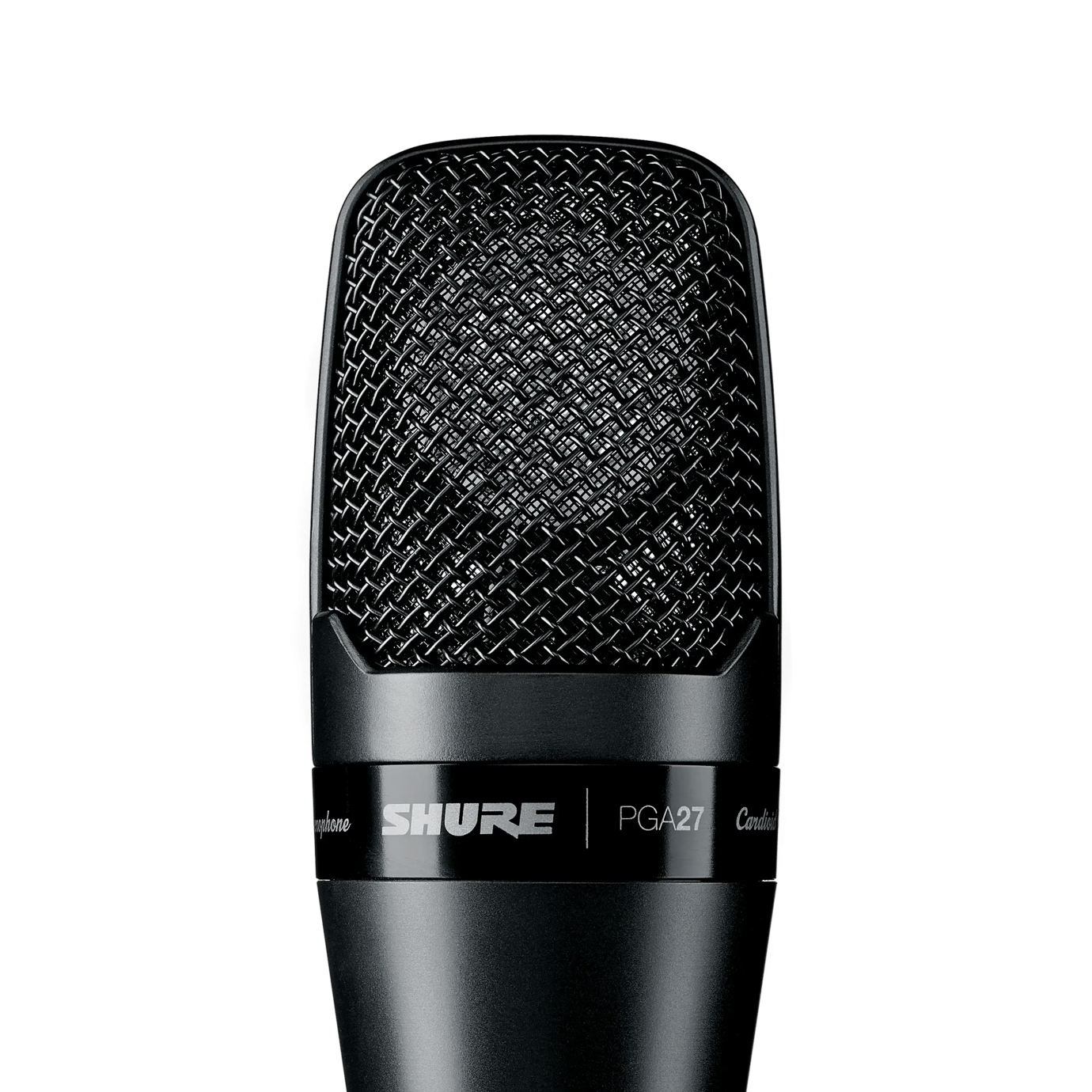 Shure PGA27 Large Diaphragm Cardioid Condenser Microphone with High-Pass Filter