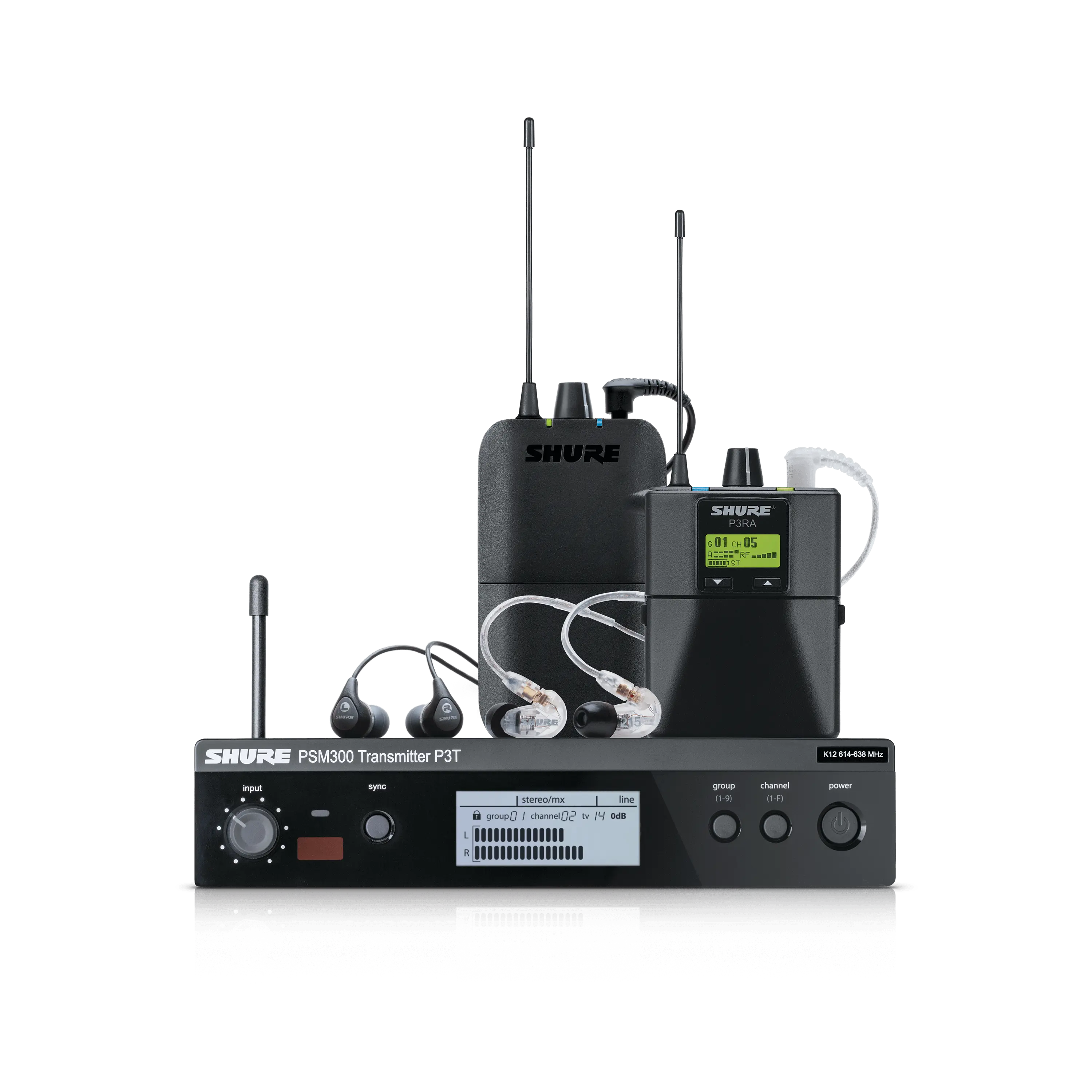 Shure SE112-GR Professional Sound Isolating Wired Earphones with Dynamic Driver