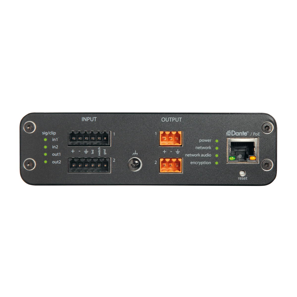 Shure Audio Network Interface Shure ANI22 Dante Audio Network Interface for Line – The I.T. Factory