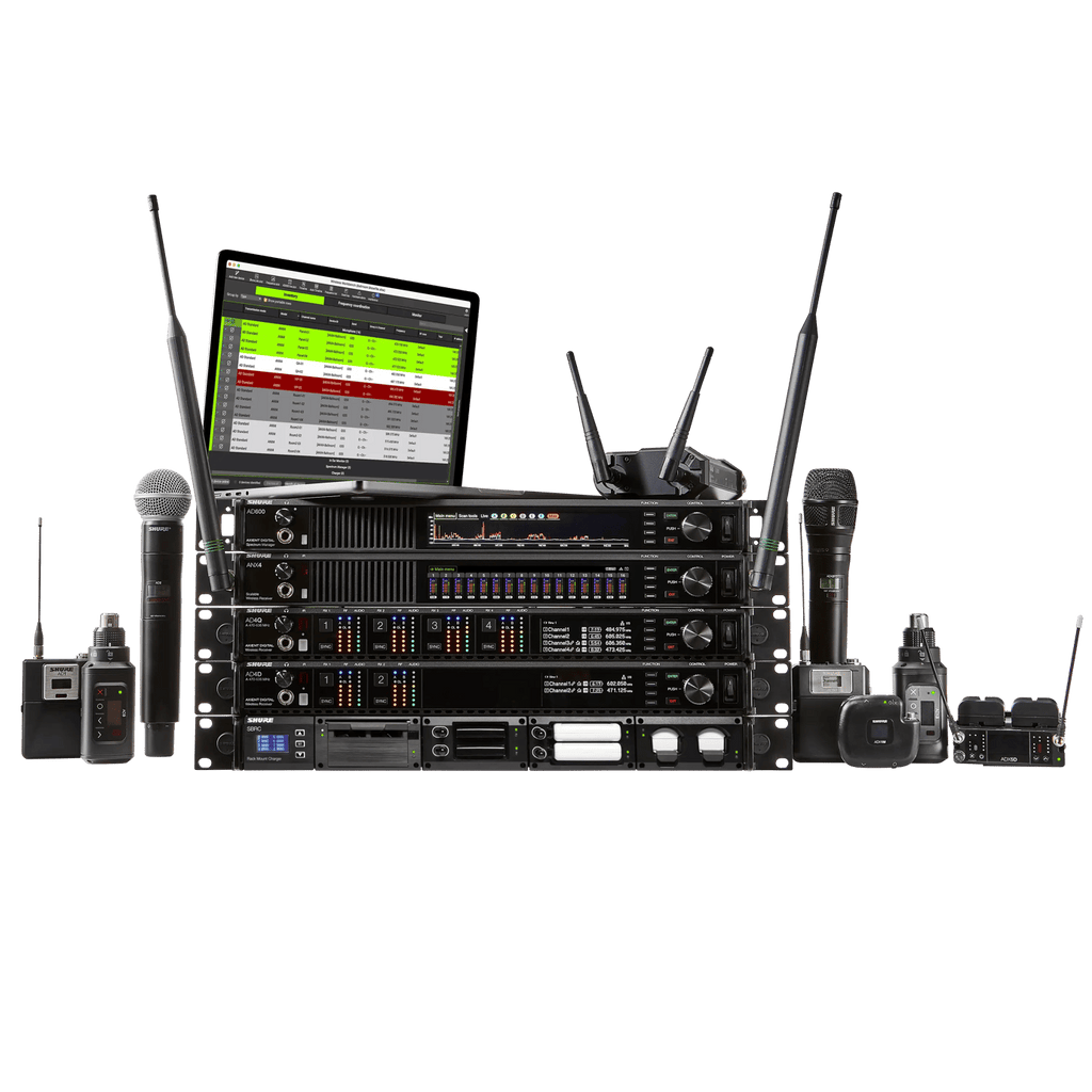 Shure Axient Digital Professional Wireless Microphone System for Broadcast & Live Performance