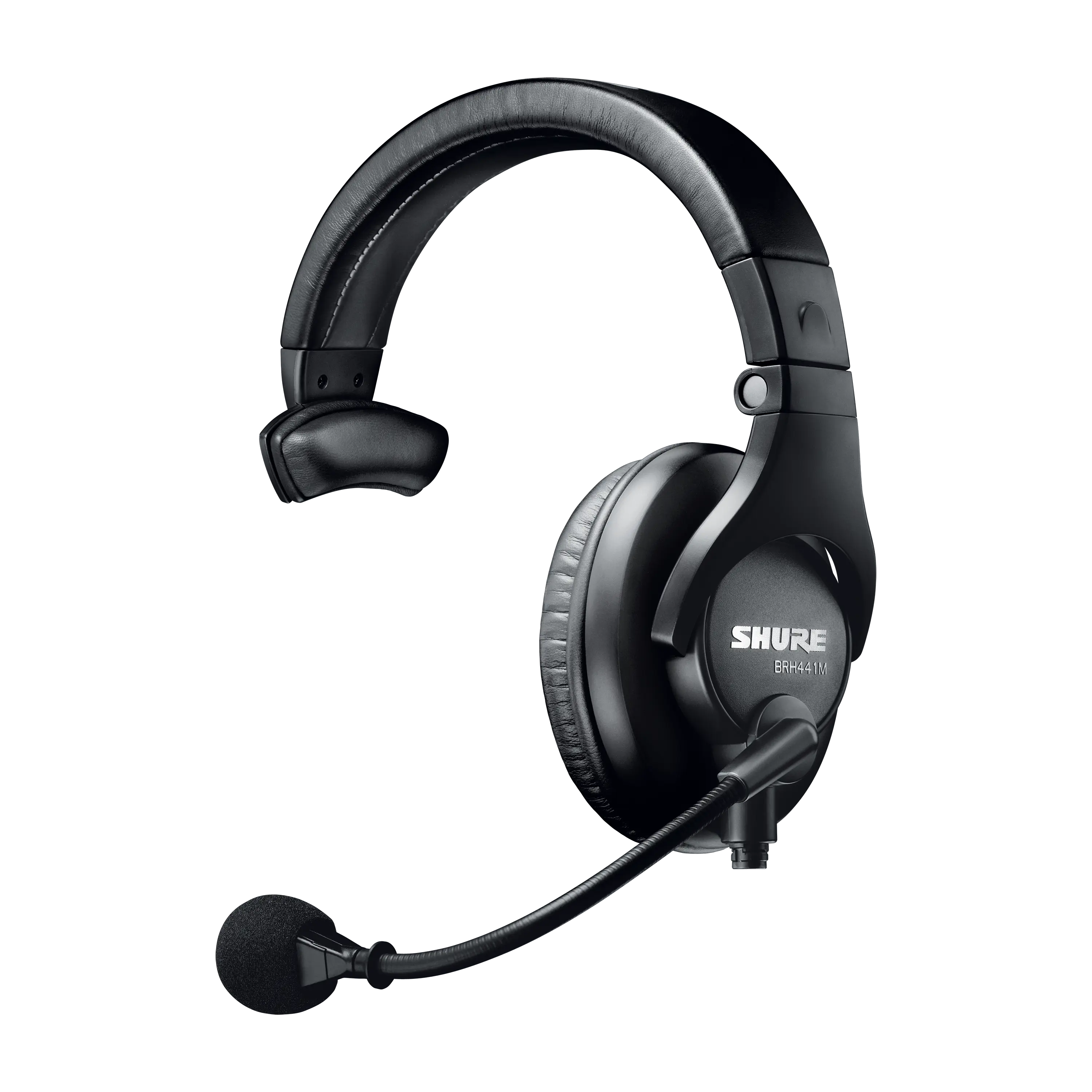 Shure BRH31M Single-Sided Broadcast Headset, Clear Vocal Reproduction, Lightweight, Comfortable