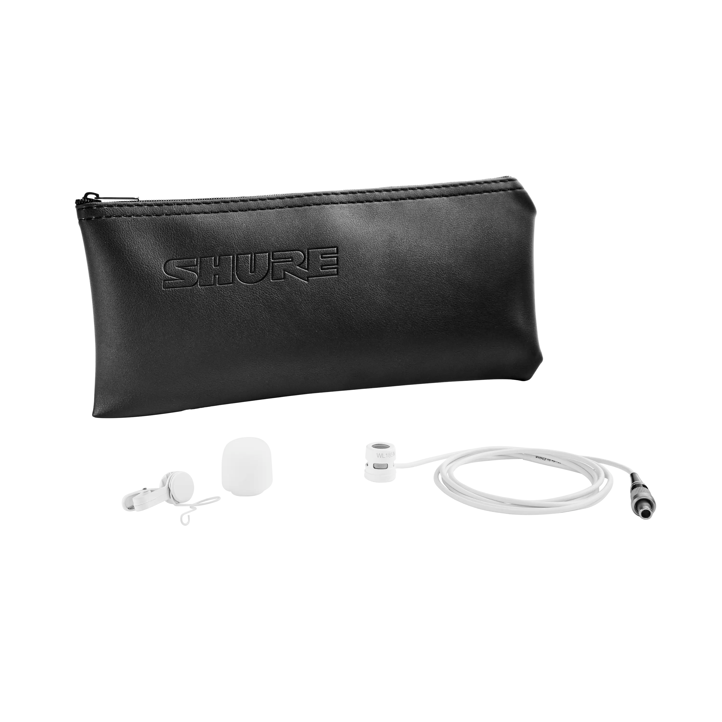 Shure WL185M Professional Low-Profile Cardioid Lavalier Microphone for Wireless Systems
