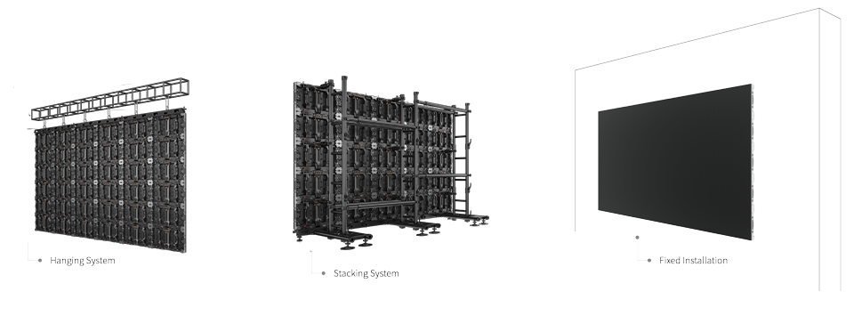 Absen AX Pro Series 16:9 MiniLED Rental Display 4K HDR, Energy-Efficient