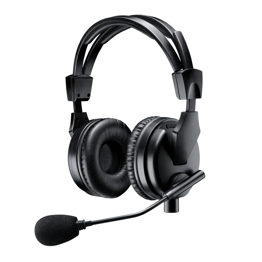 Shure BRH50M Professional Dual-Sided Broadcast Headset with Dynamic Microphone