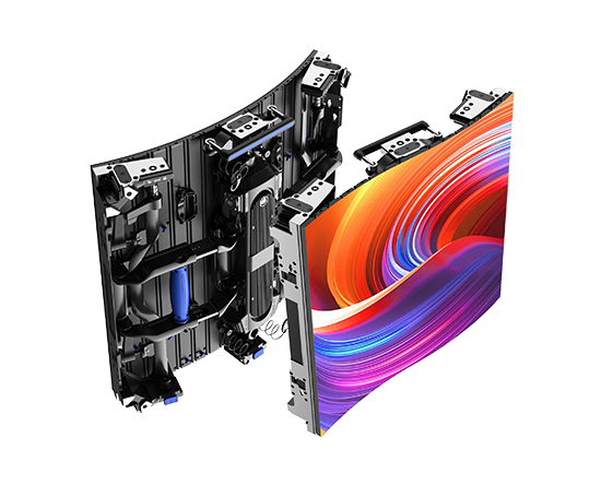 E-Corner Series 90° Small Arc Corner LED Display Solution
