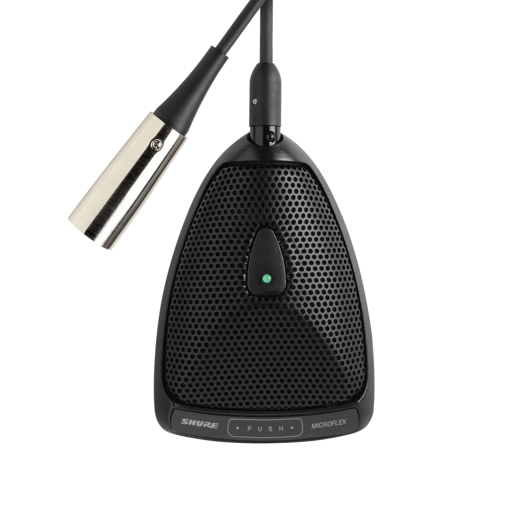 Shure MX396 Microflex Multi-Element Cardioid Boundary Microphone with Mute Switch
