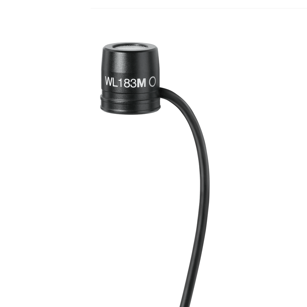 Shure WL183M Professional Low-Profile Omnidirectional Lavalier Microphone for Wireless Systems