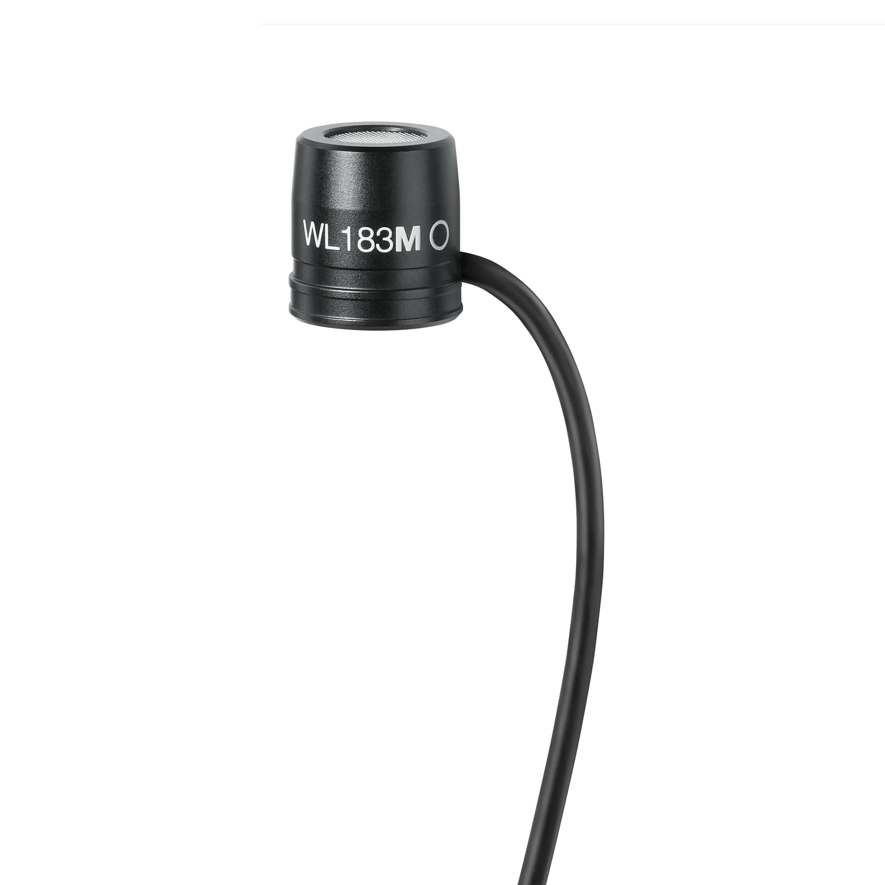 Shure WL184M Low-Profile Supercardioid Lavalier Microphone for Clear Speech and Presentations