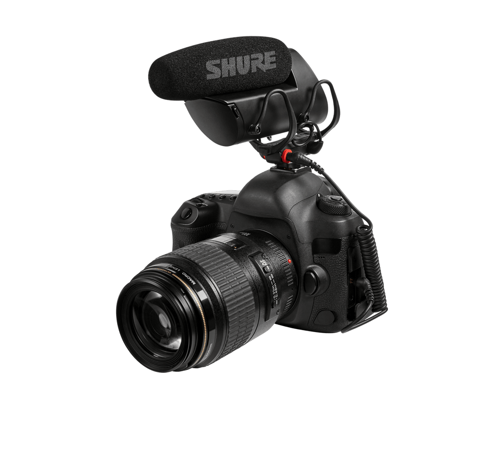 Shure VP83F Lenshopper Camera Mount Shotgun Microphone with Digital Flash Recording