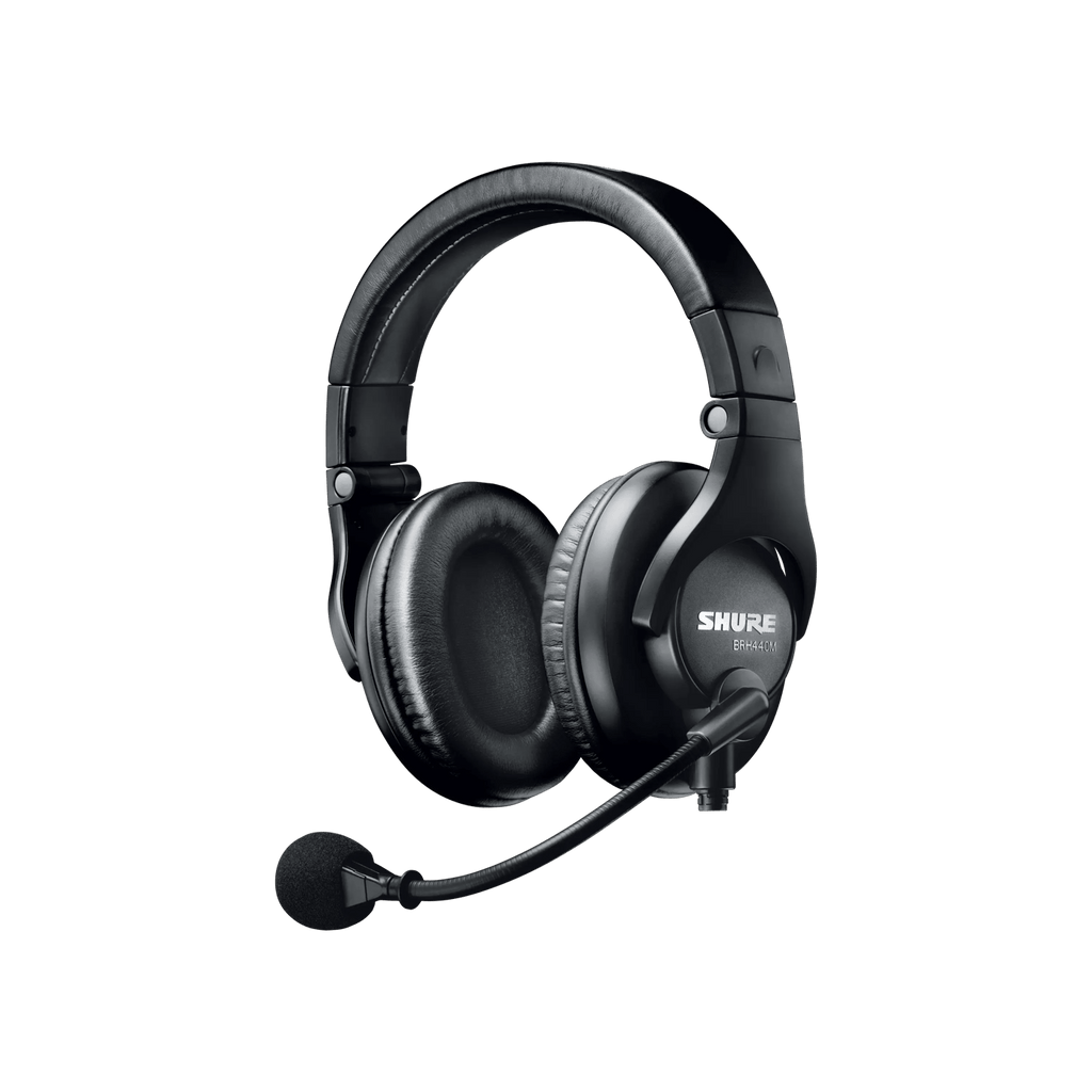 Shure BRH440M-LC Dual-Sided Broadcast Intercom Headset with Dynamic Microphone