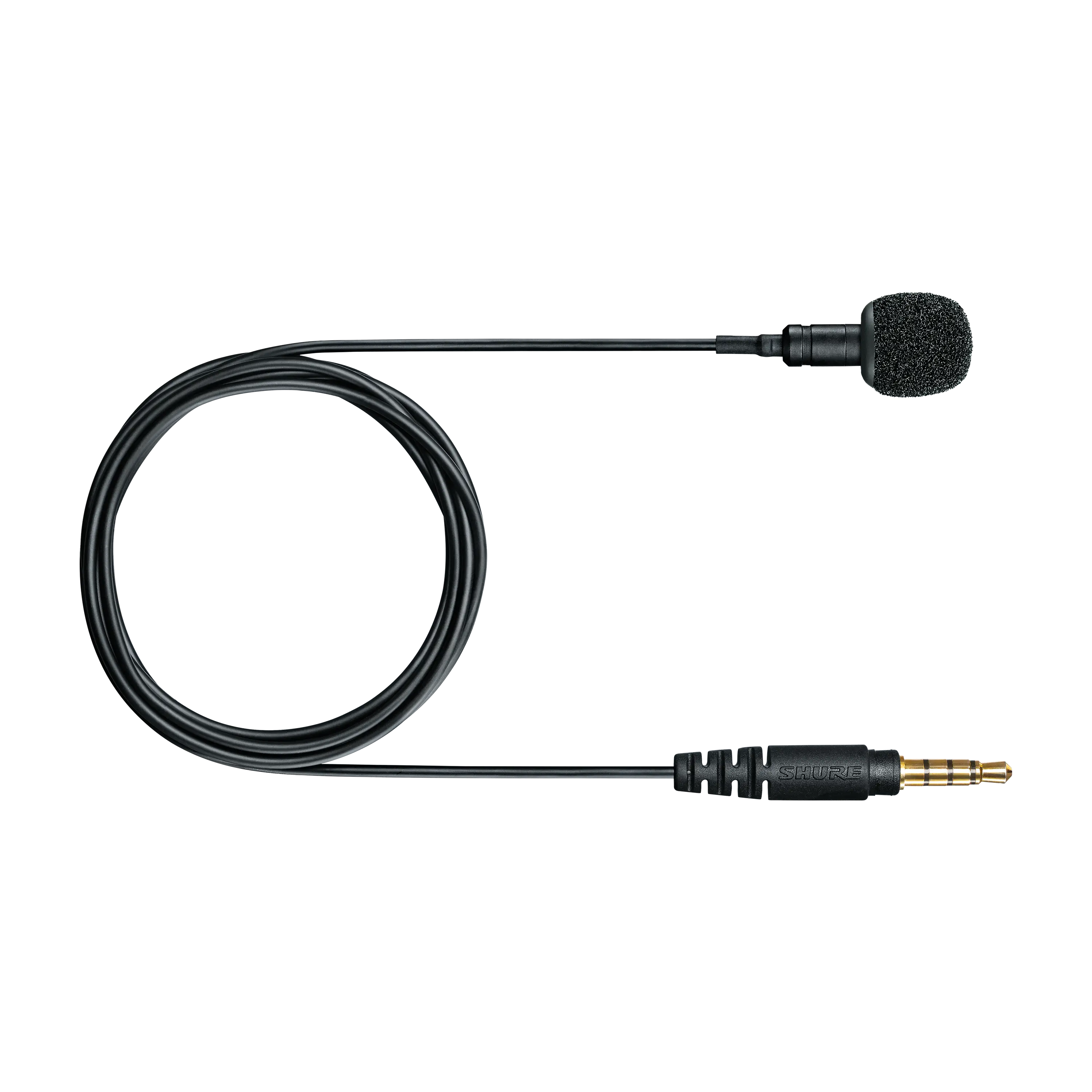 Shure MVL Omnidirectional Condenser Lavalier Microphone for Smartphones and Tablets