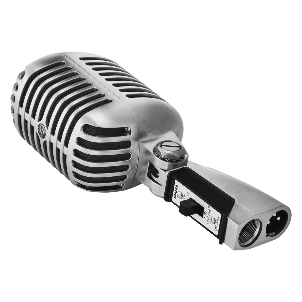 Shure 55SH Series II Iconic Unidyne Dynamic Vocal Microphone for Live Performance