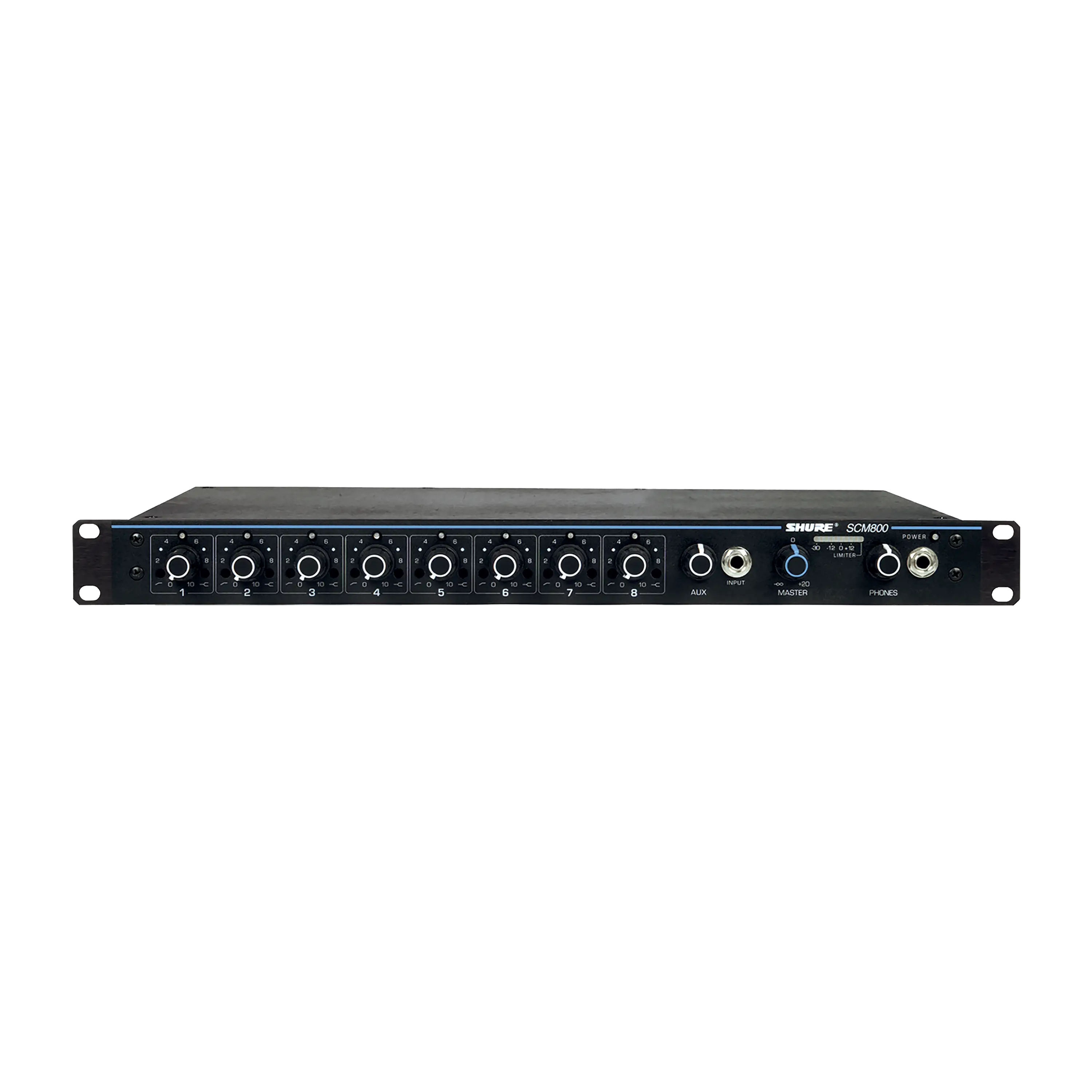 Shure SCM810 Professional 8-Channel Automatic Microphone Mixer with Advanced IntelliMix Technology