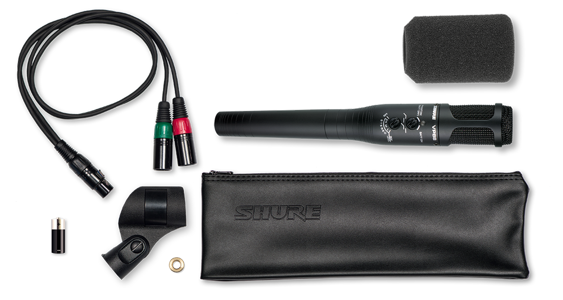 Shure VP88 Professional Stereo Condenser Microphone for Studio and Field Recording