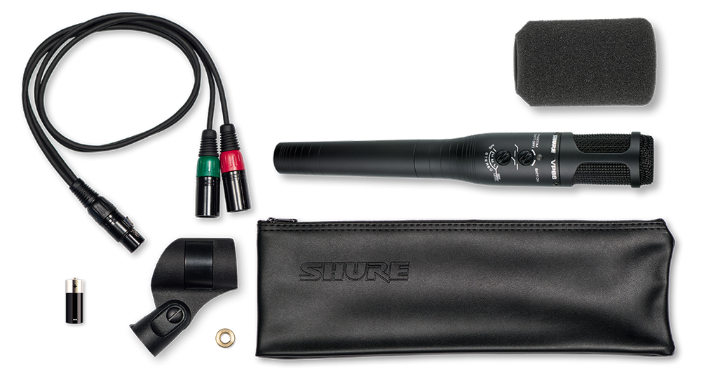 Shure VP88 Professional Condenser MS Stereo Microphone for Broadcast & Field Recording