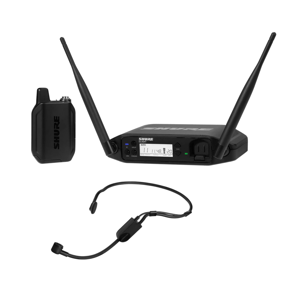 Shure GLX-D+ Dual Band Digital Wireless System for Musicians and Presenters