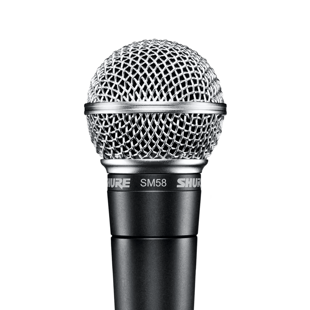 Shure SM58-LC Dynamic Vocal Microphone for Live Performance & Studio Recording