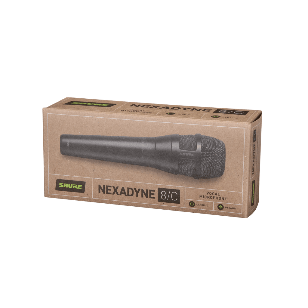 Shure Nexadyne 8/C Cardioid Dynamic Vocal Microphone for Professional Live Performance