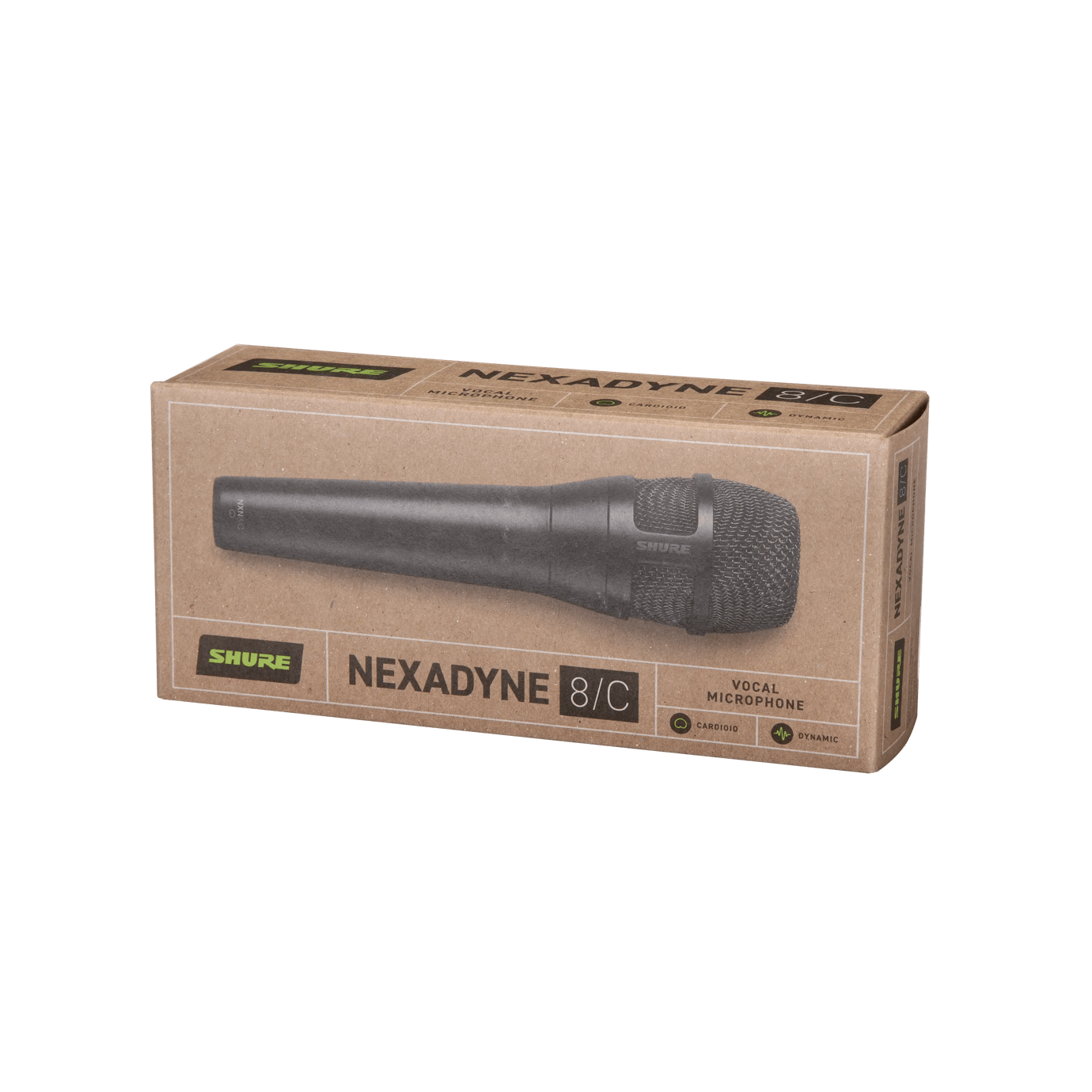 Shure Nexadyne 8/C Cardioid Dynamic Vocal Microphone for Professional Live Performance
